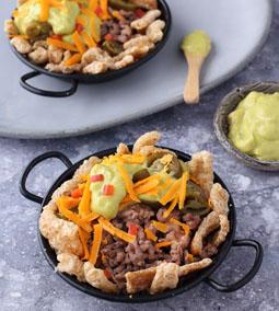 Keto nachos tál