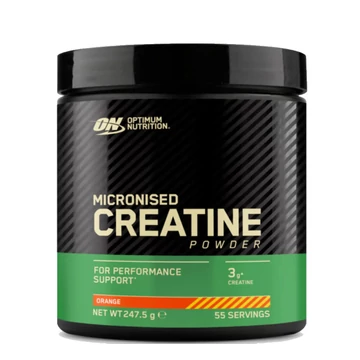 Optimum Nutrition Micronised Creatine Powder 247.5g Orange 