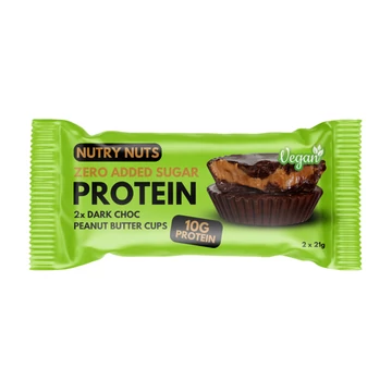 NUTRY NUTS Protein VEGAN Peanut Butter Cups - Dark Choc 42g