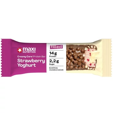 MAXI NUTRITION Creamy Core Protein bar - Strawberry Yoghurt 45g