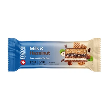 MAXI NUTRITION Protein Waffle Bar - Milk &amp; Hazelnut 40g