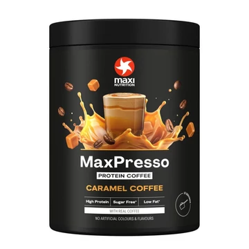 MAXI NUTRITION MaxPresso Protein Kávé - Caramel Coffee 300 g