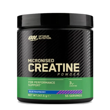 Optimum Nutrition Micronised Creatine Powder 247.5g Blue Raspberry