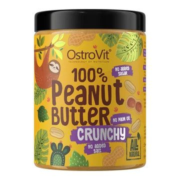 OstroVit Peanut Butter 100% Crunchy 1000 g