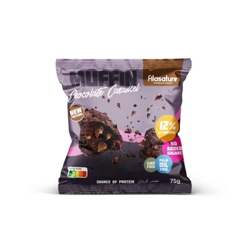 ALASATURE Protein Muffin 75 g Chocolate &amp; Caramel
