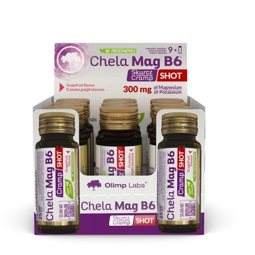 OLIMP SPORT Chela-Mag B6 Cramp Shot SE Cherry 25ml