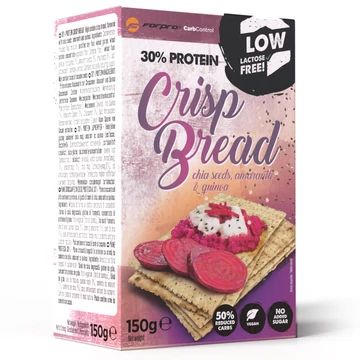 Forpro 30% Protein Crisp Bread - Chia seeds, Amaranth &amp; Quinoa - 150g