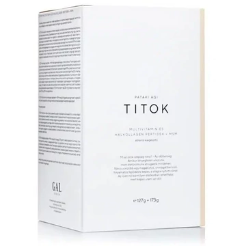 TITOK Multivitamin és Halkollagén pepdidek + MSM (30 adag)