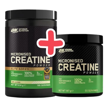 Optimum Nutrition Micronised Creatine Powder 634 g + AJÁNDÉK 187g