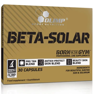 OLIMP SPORT Beta-Solar Sport Edition - barnulást segítő- 30 kapsz.