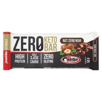 PRONUTRITION ZERO PROTEIN BAR KETO MOGYORÓS ÉTCSOKI 50g