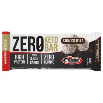 PRONUTRITION ZERO PROTEIN BAR KETO STRACCIATELLA 50g