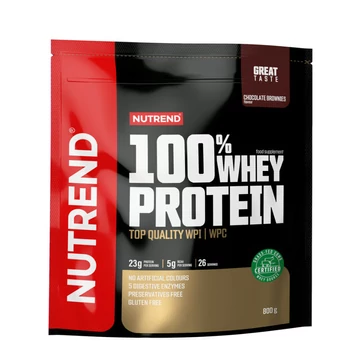 NUTREND 100% Whey Protein 800g Chocolate Brownies