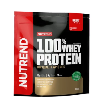 NUTREND 100% Whey Protein 800g Strawberry