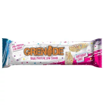 GRENADE High Protein Bar Birthday Cake 60g