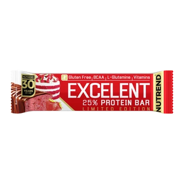 NUTREND Excelent p. bar 85g Strawberry Cake