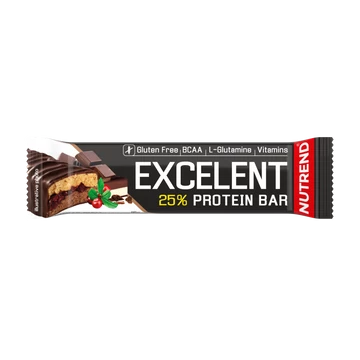 NUTREND Excelent Dubl 85g Chocolate+Nougat+Cranberry