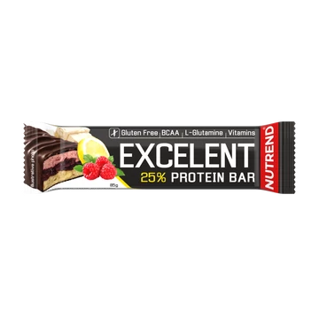 NUTREND Excelent Dubl 85g Lemon+Curd+Raspberry