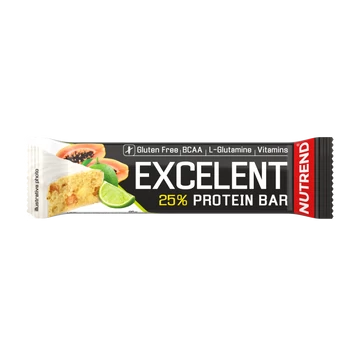 NUTREND Excelent p. bar 85g Lime+Papaya