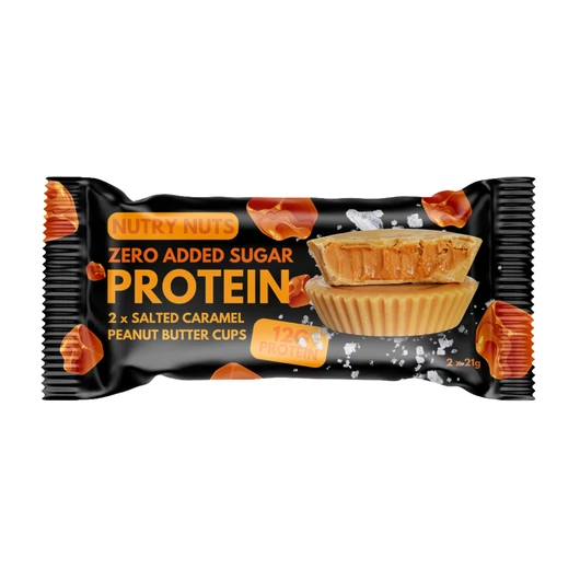 NUTRY NUTS Protein Peanut Butter Cups - Salted Caramel 42g