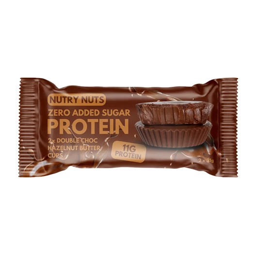 NUTRY NUTS Protein Hazelnut Butter Cups - Double Choc 42g