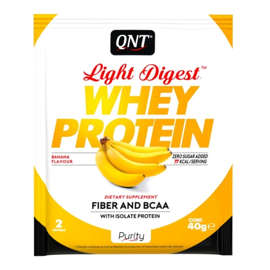 QNT Light Digest Whey Protein 40g Banana