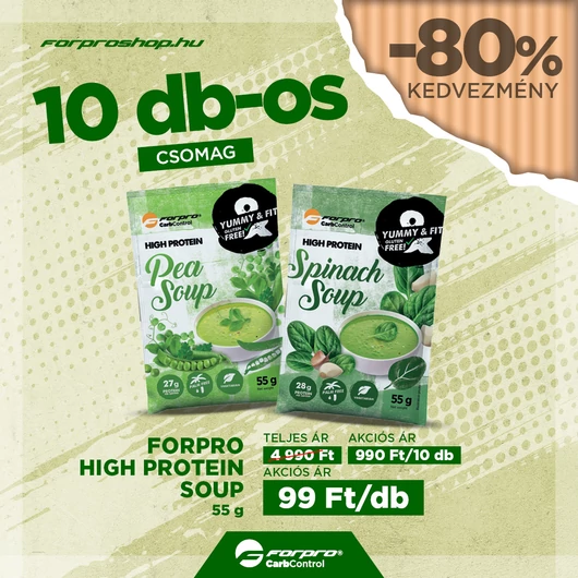 Forpro High Protein Spinach Soup - 55g