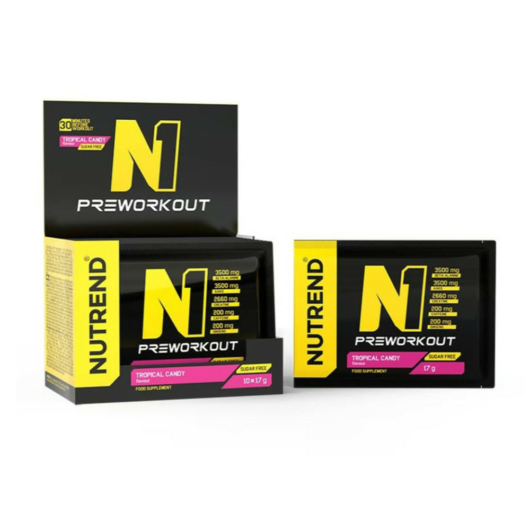 Nutrend N1 Pre-Workout Booster 17g Tropical Candy