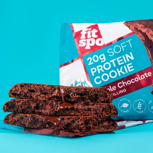 FitSpo Protein Cookie 70g Triple Chocolate