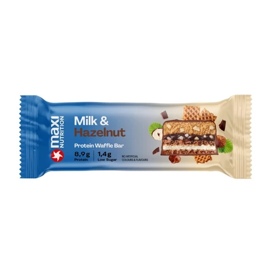 MAXI NUTRITION Protein Waffle Bar - Milk & Hazelnut 40g