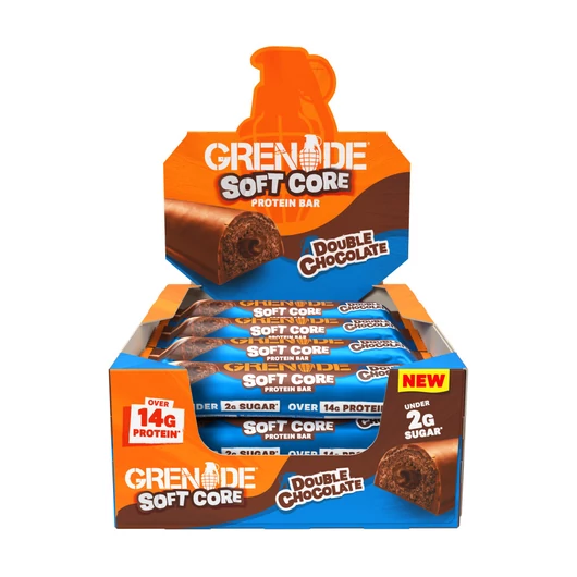 GRENADE Soft Core Double Chocolate Protein Bar 50g