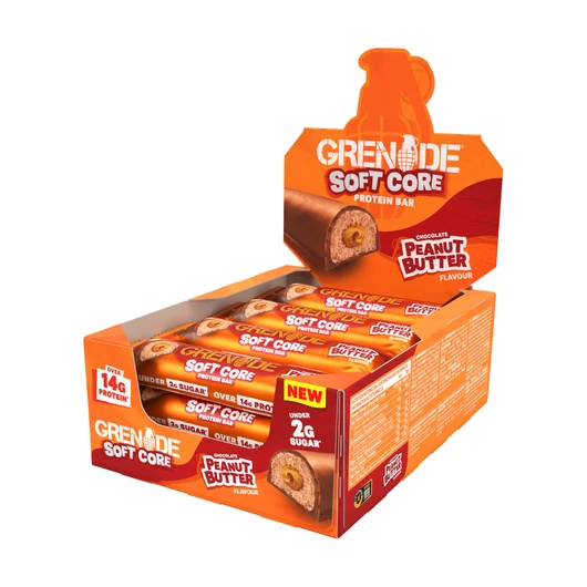 GRENADE Soft Core Chocolate Peanut Butter Protein Bar 50g