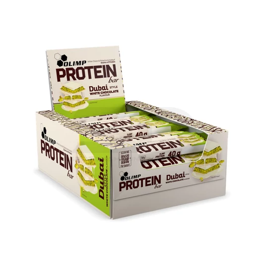 OLIMP SPORT Protein bar - Dubai White Chocolate 40g