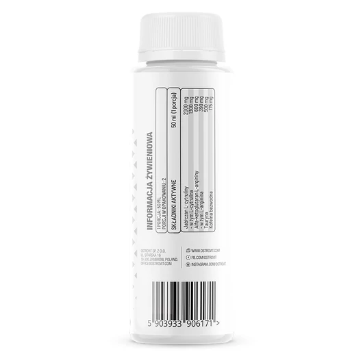 OSTROVIT Pump Pre-Workout Shot Cherry 100ml