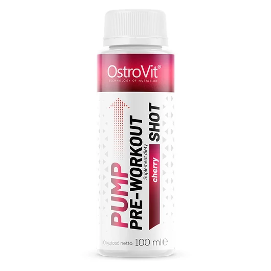 OSTROVIT Pump Pre-Workout Shot Cherry 100ml