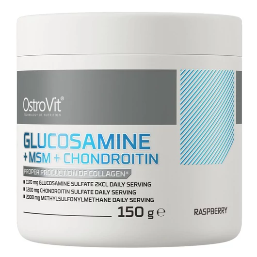 OstroVit Glucosamine + MSM + Chondroitin 150 g Raspberry