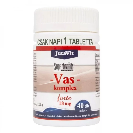 JutaVit VAS -Komplex 18mg 40 tabletta 