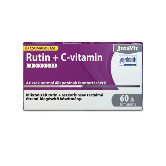 JutaVit Rutin+Cvitamin 60 tabletta
