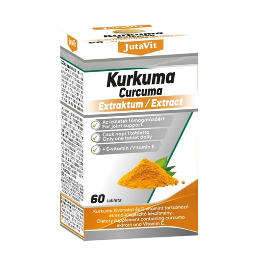 JutaVit Kurkuma 100mg kivonat 60 tabletta