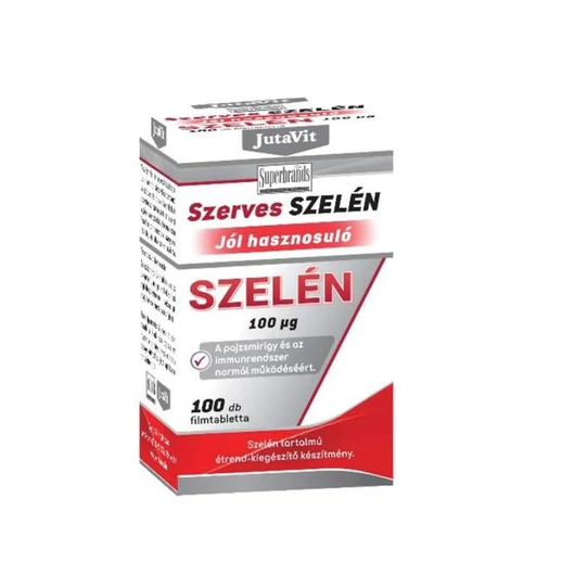 JutaVit Szerves Szelén 100 tabletta