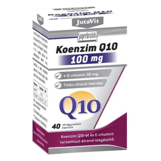 JutaVit Koenzim Q10 100mg 40 kapszula