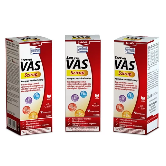 JutaVit Szerves Vas Szirup 150ml