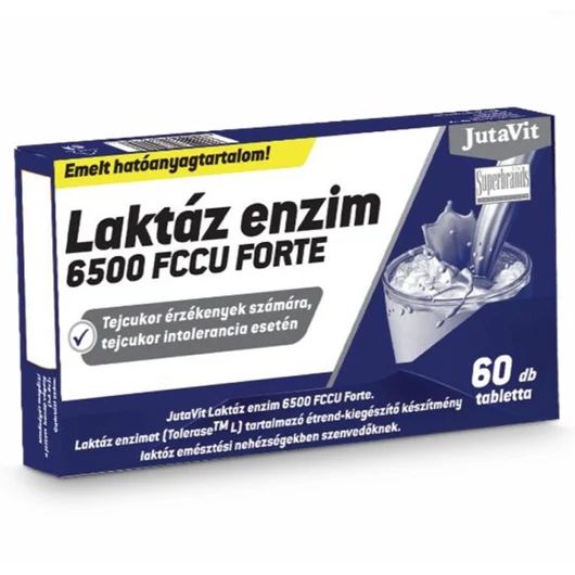 JutaVit Laktáz enzim 6500 FCCU Forte 60 tabletta