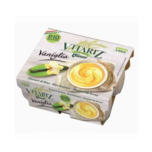 Vitariz BIO Rizsdesszert vaníliás 4x100g