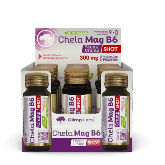 OLIMP SPORT Chela-Mag B6 Cramp Shot SE Orange 25ml