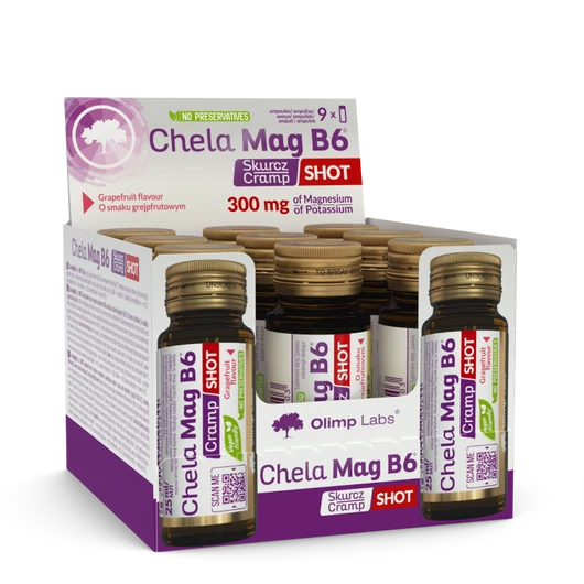 OLIMP SPORT Chela-Mag B6 Cramp Shot SE Orange 25ml