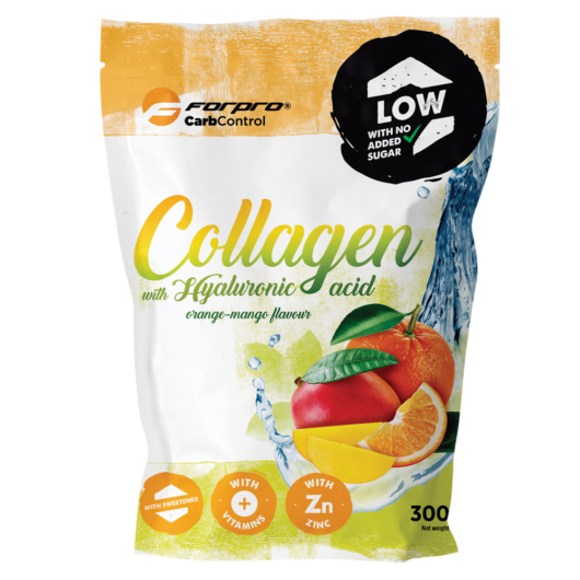 Forpro Collagen with Hyaluronic acid 300 g - Orange-Mango