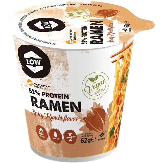 FORPRO 48% Protein RAMEN Spicy Kimchi 62 G