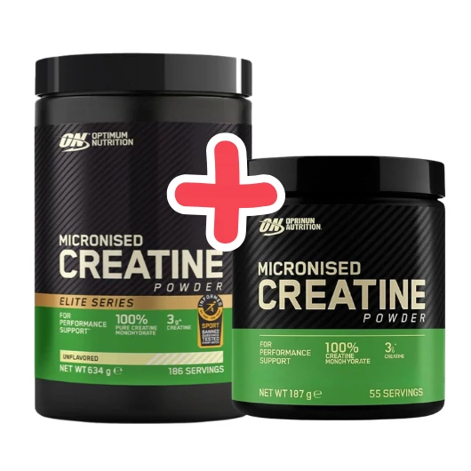 Optimum Nutrition Micronised Creatine Powder 634 g + AJÁNDÉK 187g