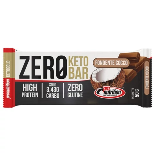 PRONUTRITION ZERO PROTEIN BAR KETO KÓKUSZOS ÉTCSOKI 50g